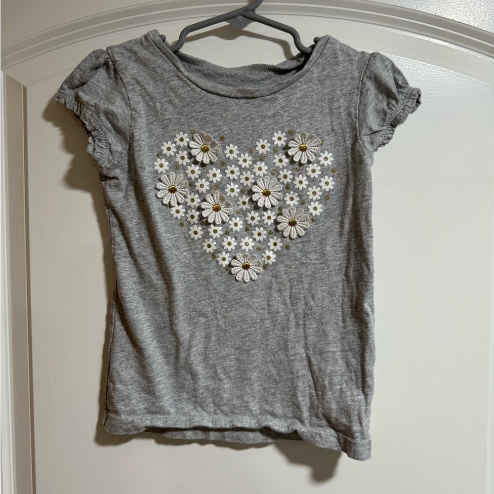 Carter’s Flower Short Sleeve Shirt